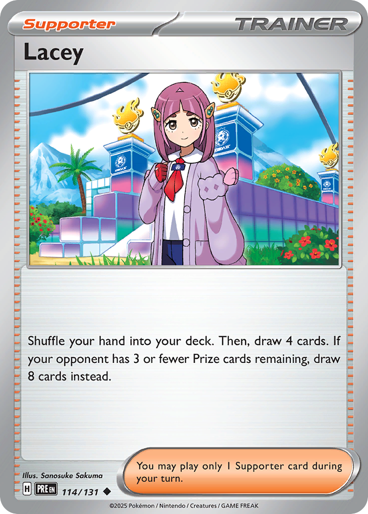 Prismatic Evolutions Lacey #114/131